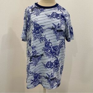 Scotch & Soda Shirt Medium Mens Blue Amsterdam Couture Everyday Artist Blue Tee